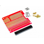 HR0612 DIY Proto HAT Shield for Raspberry Pi 3 and Raspberry Pi 2 Model B / B+ / A+ ( Red)